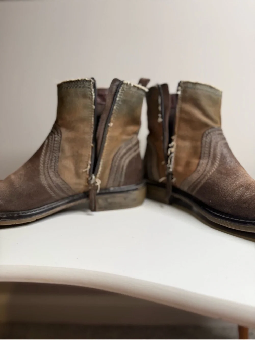 Men's Brown Suede Chukka Boots - Casual Ankle Chelsea Style